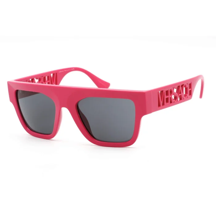 Versace Unisex Sunglasses – Pink Plastic Square Frame Grey Lens | VE4430U 536787