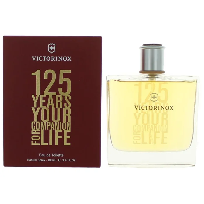 Victorinox 125th Anniversary by Swiss Army, 3.4 oz Eau De Toilette Spray for men