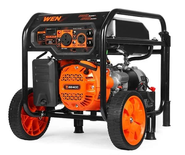 WEN 5600/4500-Watt Electric Start Gasoline Portable Generator with CO Shutdown Sensor