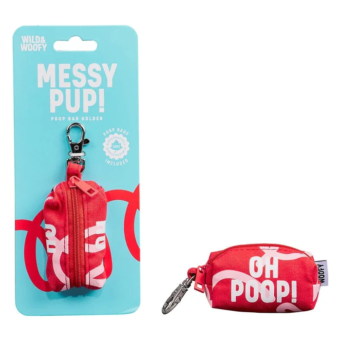 Wild & Woofy Messy Up Poop Bags Holder