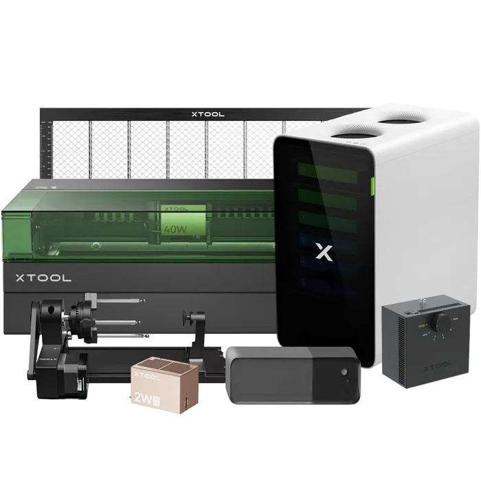 xTool S1 40W + IR Module All-In-One Purifier Kit