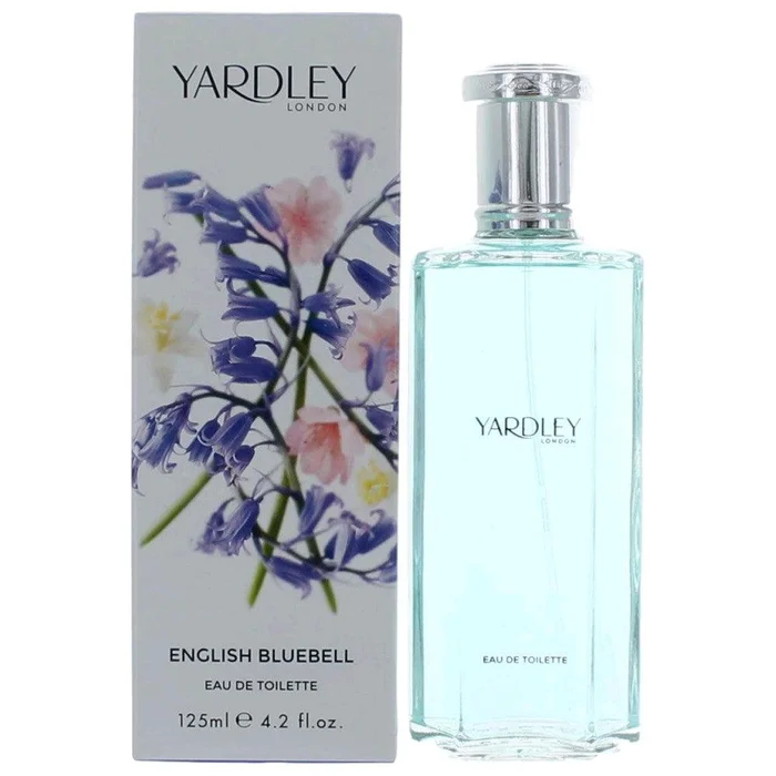 Yardley English Bluebell by Yardley of London, 4.2 oz Eau De Toilette Spray for Women
