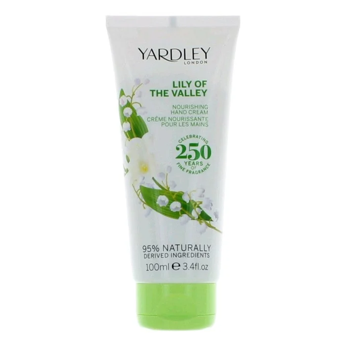 Yardley Lily of the Valley by Yardley of London, 3.4 oz Nourishing Hand Cream for Women