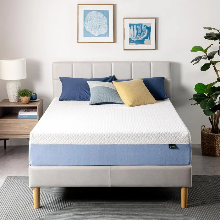 ZINUS 12 Inch Cooling Essential Memory Foam Mattress, King, Fiberglass Free, Medium Feel, Cooling Airflow Memory Foam,